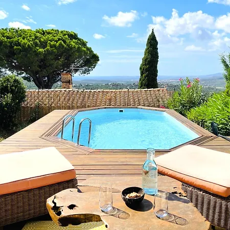 Le Lavandin Maison Pour 4 Personnes Avec Piscine Et Vue Panoramique A Les Maures